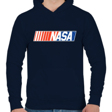PRINTFASHION NASA project - Férfi kapucnis pulóver - Sötétkék férfi pulóver, kardigán