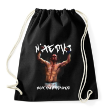 PRINTFASHION Nate Diaz - Sportzsák, Tornazsák - Fekete tornazsák