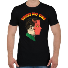 PRINTFASHION Ne bízz meg senkiben - Férfi póló - Fekete