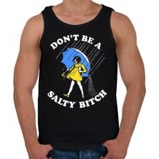 PRINTFASHION Ne légy olyan - Férfi atléta - Fekete