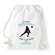 PRINTFASHION Ne vitatkozz röplabdás lánnyal - Sportzsák, Tornazsák - Fehér tornazsák