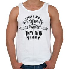 PRINTFASHION Néhányan a nevemen szólítanak - Férfi atléta - Fehér