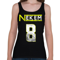 PRINTFASHION nekem 8 - Női atléta - Fekete