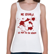 PRINTFASHION Nem az év vérem - Női atléta - Fehér női trikó