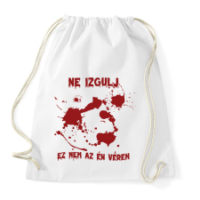 PRINTFASHION Nem az év vérem - Sportzsák, Tornazsák - Fehér tornazsák