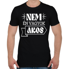 PRINTFASHION Nem én vagyok - Névvel (fehér) - Férfi póló - Fekete férfi póló