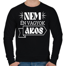 PRINTFASHION Nem én vagyok - Névvel (fehér) - Férfi pulóver - Fekete férfi pulóver, kardigán