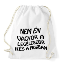 PRINTFASHION Nem én vagyok  - Sportzsák, Tornazsák - Fehér tornazsák