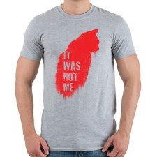 PRINTFASHION Nem én voltam - Férfi póló - Sport szürke férfi póló