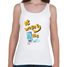 PRINTFASHION Nem én voltam - Női atléta - Fehér