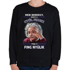 PRINTFASHION Nem mindegy... - Gyerek pulóver - Fekete gyerek pulóver, kardigán