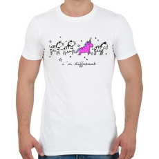 PRINTFASHION Nem vagyok átlagos - Férfi póló - Fehér