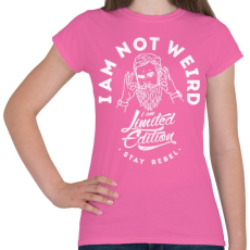PRINTFASHION Nem vagyok furcsa - Női póló - Rózsaszín