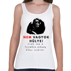 PRINTFASHION nem vagyok hülye - Női atléta - Fehér