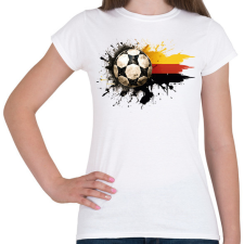 PRINTFASHION Német szurkoló - Női póló - Fehér női póló