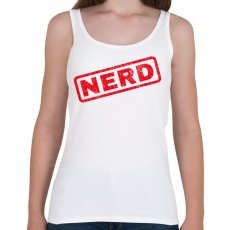 PRINTFASHION NERD - Női atléta - Fehér