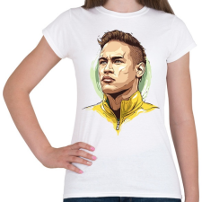 PRINTFASHION Neymar da Silva Santos Júnior - Női póló - Fehér női póló