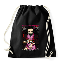 PRINTFASHION Nezuko Kamado-Demon Slayer - Sportzsák, Tornazsák - Fekete tornazsák