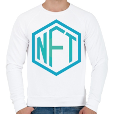 PRINTFASHION NFT - non fungible token - Férfi pulóver - Fehér