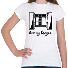 PRINTFASHION Nincs egy rongyom! - Női póló - Fehér női póló