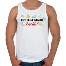 PRINTFASHION Nincs kisebb? - Férfi atléta - Fehér atléta, trikó