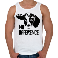 PRINTFASHION Nincs különbség - Férfi atléta - Fehér