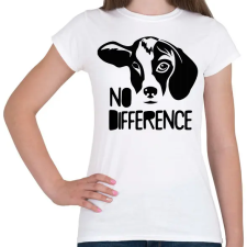 PRINTFASHION Nincs különbség - Női póló - Fehér női póló