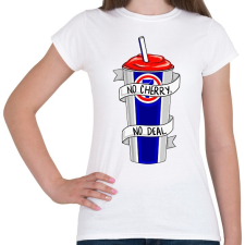 PRINTFASHION Nincs meggyes, nincs üzlet ST - Női póló - Fehér női póló