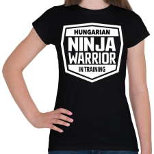 PRINTFASHION Ninja Warrior - Női póló - Fekete női póló
