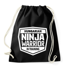 PRINTFASHION Ninja Warrior - Sportzsák, Tornazsák - Fekete tornazsák