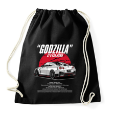 PRINTFASHION Nissan GTR R35 Nismo - Sportzsák, Tornazsák - Fekete tornazsák