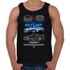 PRINTFASHION Nissan Skyline Brian - Férfi atléta - Fekete