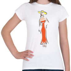 PRINTFASHION Nő - Női póló - Fehér