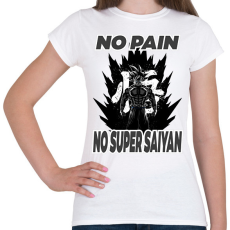 PRINTFASHION no pain2 - Női póló - Fehér