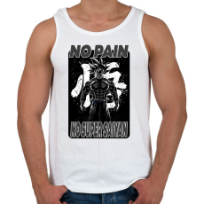 PRINTFASHION no pain no super saiyan  - Férfi atléta - Fehér