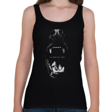 PRINTFASHION No pain wolf - Női atléta - Fekete női trikó