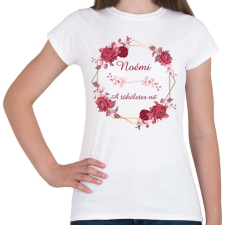 PRINTFASHION Noémi - Női póló - Fehér női póló