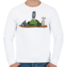 PRINTFASHION NOKIA 3310 - Férfi pulóver - Fehér női pulóver, kardigán