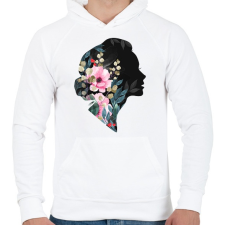 PRINTFASHION Nőnap - Férfi kapucnis pulóver - Fehér női pulóver, kardigán