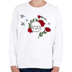 PRINTFASHION Nonbeenary - Gyerek pulóver - Fehér