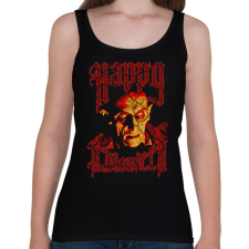 PRINTFASHION Nosferatu halloween - Női atléta - Fekete női trikó