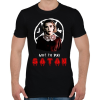 PRINTFASHION not to day satan - Férfi póló - Fekete