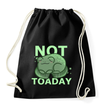 PRINTFASHION not toad-day - Sportzsák, Tornazsák - Fekete tornazsák