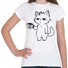 PRINTFASHION not today cat - Női póló - Fehér női póló