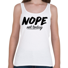 PRINTFASHION Not today - Női atléta - Fehér