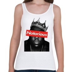 PRINTFASHION Notorious Big - Női atléta - Fehér