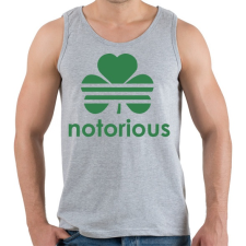 PRINTFASHION Notoriuos CM - Férfi atléta - Sport szürke atléta, trikó