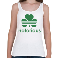 PRINTFASHION Notoriuos CM - Női atléta - Fehér női trikó