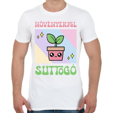 PRINTFASHION Növényekkel suttogó - Férfi póló - Fehér férfi póló