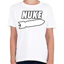 PRINTFASHION Nuke - Gyerek póló - Fehér gyerek póló